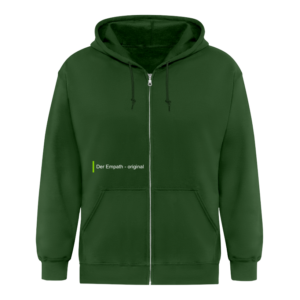 Theresa Zipp Hoodie in Grün